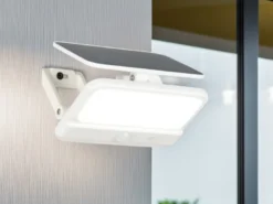 Solarstrahler VIAMAO außen mit Bewegungsmelder, Breite 14cm