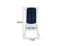 Solar Wandleuchte DIADEMA mit Bewegungsmelder & dezentem Dauerlicht