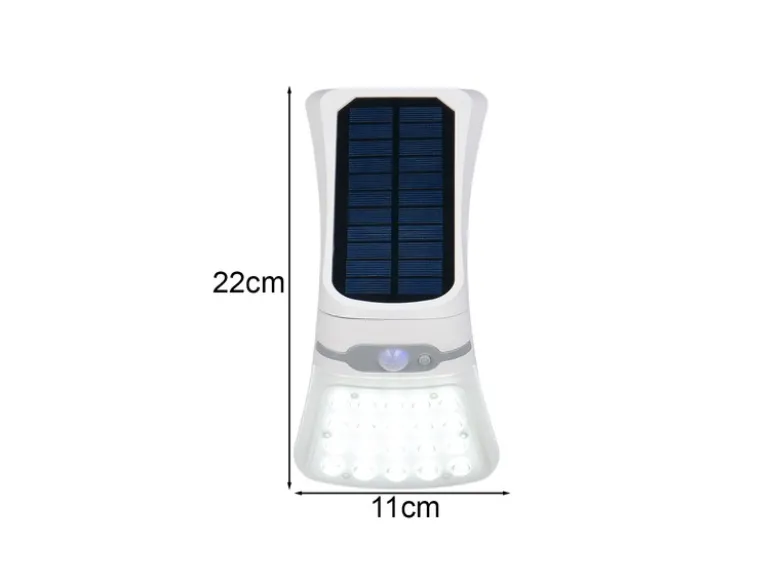 Solar Wandleuchte DIADEMA mit Bewegungsmelder & dezentem Dauerlicht