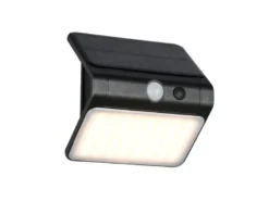 Solar Wandleuchte OLINDA außen mit Bewegungsmelder, Breite 12cm