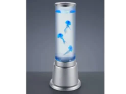 Sprudelnde Farbwechsel LED Lichtsäule JELLY Wassersäule & Deko Quallen H. 36cm
