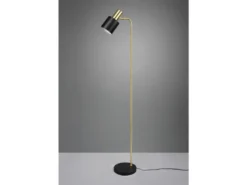 Stehleuchte ADAM Gold & Metallschirm Schwarz, Höhe 154cm