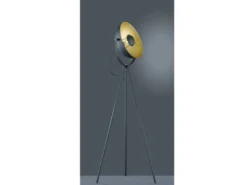 Stehleuchte CHEWY 1 flammig Metall Dreibein Schwarz/Gold 160cm