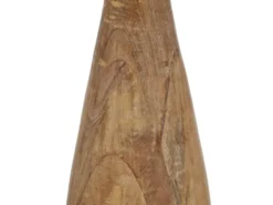 Stehleuchte TOBA aus Naturholz mit Lampenschirm aus Jute, Höhe 135cm