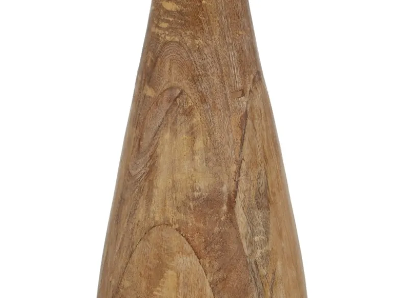 Stehleuchte TOBA aus Naturholz mit Lampenschirm aus Jute, Höhe 135cm