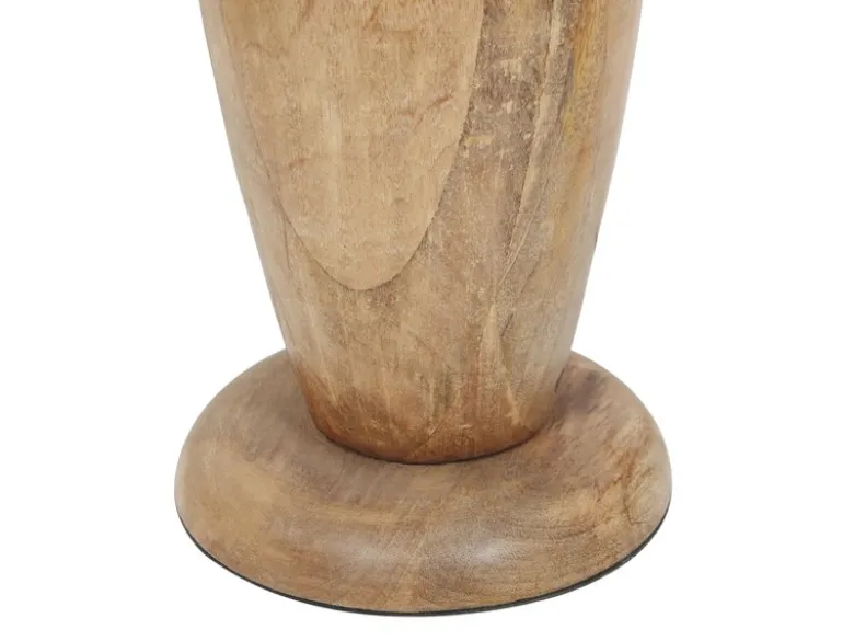 Stehleuchte TOBA aus Naturholz mit Lampenschirm aus Jute, Höhe 135cm