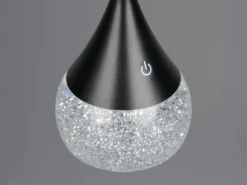 Tischlampe TEMBO LED dimmbar mit RGB Farbwechsel, USB betrieben, Höhe 28cm