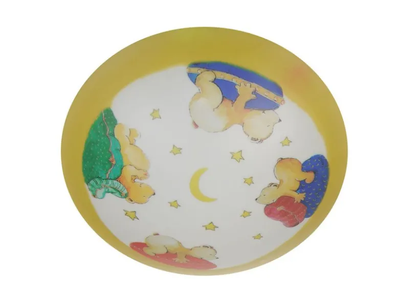 Tolle LED Deckenleuchte Ø 45cm Bär Berni bringt gute Laune ins Kinderzimmer!