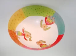 Tolle LED Deckenleuchte Rainbow Rabbit Motiv bringt gute Laune ins Kinderzimmer
