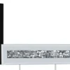 Türgarderobe GLITTY mit Spiegelglas und Glitzereffekt, Breite 40cm