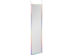 Türhängespiegel RIA rechteckig mit Haken, Rahmen Bunt 30 x 120cm