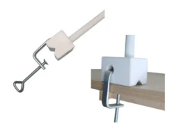Universal XL Mobilehalter Holz (ohne Mobile) zum Klemmen, 100 % Naturprodukt