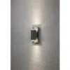 UP & DOWN Außenwandleuchte POTENZA, Alu anthrazit, 2x GU10-Sockel, IP54