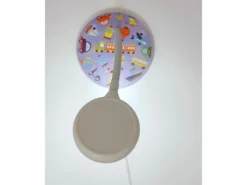 Wandlampe für Kinderzimmer mit Fahrzeug-Motiven, Flexarm, Höhe 20cm