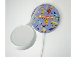 Wandlampe für Kinderzimmer mit Fahrzeug-Motiven, Flexarm, Höhe 20cm