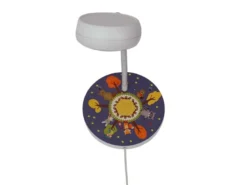 Wandleuchte für Kinderzimmer mit Wald-Motiv, Flexarm, Höhe 20cm