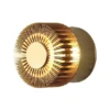 Wandleuchte MONZA effektvolle Beleuchtung, bronzefarbenes massives Aluminium