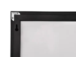Wandspiegel JULIETTE Ganzköperspiegel Alluminium Rahmen Schwarz 50 x 150cm