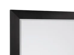 Wandspiegel JULIETTE Ganzköperspiegel Alluminium Rahmen Schwarz 50 x 150cm