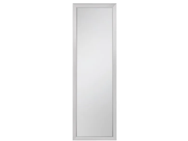 Wandspiegel JULIETTE Ganzköperspiegel Aluminium Rahmen in Silber 50 x 150cm