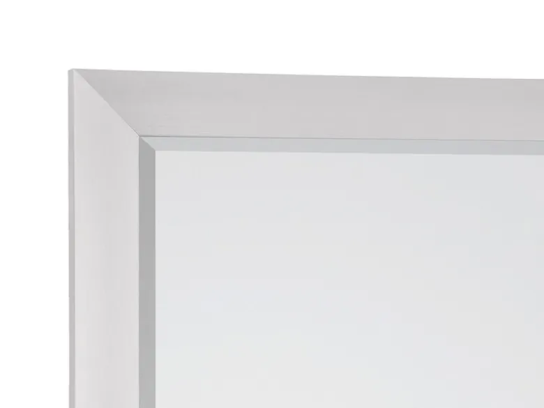 Wandspiegel JULIETTE Ganzköperspiegel Aluminium Rahmen in Silber 50 x 150cm