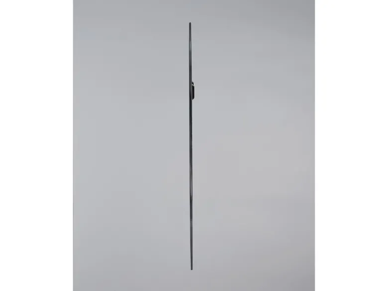 Wandspiegel MILA mit schwarzem Rahmen - Metallspiegel Ø50cm