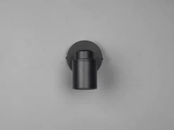 Wandstrahler Badezimmerlampe ANGELO Schwarz, Höhe 15,5cm