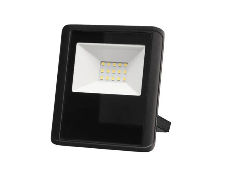 10 Watt LED Strahler ALU, 4000 Kelvin Neutralweiß, IP65, 11x13cm