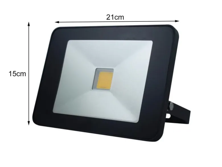 30 Watt LED Strahler Bewegungsmelder & Fernbedienung, 4000 Kelvin, IP65, 15x21cm