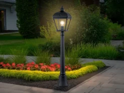 Wegeleuchte BAYVIEW Gartenlaterne im Landhausstil, Höhe 104cm