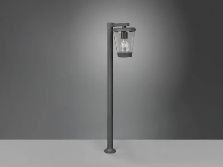 Wegeleuchte CAVADO Laterne aus Aluminium Anthrazit, Höhe 100cm