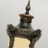 Wegeleuchte PHILADELPHIA Jugendstil mit Amberglas, Höhe 117cm