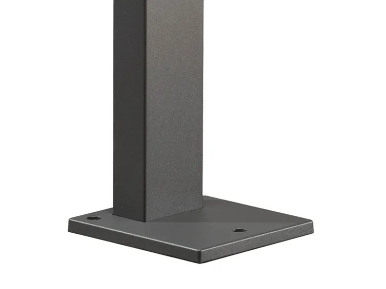 Wegeleuchte POTENZA, Aluminium anthrazit, GU10-Sockel, Höhe 100 cm, IP54