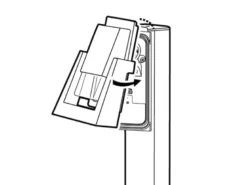 Wegeleuchte POTENZA, Aluminium anthrazit, GU10-Sockel, Höhe 100 cm, IP54