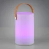 Wiederaufladbare Akku LED Tischleuchte ARUBA mit Farbwechsel, Höhe 20cm