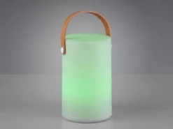 Wiederaufladbare Akku LED Tischleuchte ARUBA mit Farbwechsel, Höhe 20cm