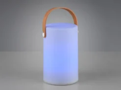 Wiederaufladbare Akku LED Tischleuchte ARUBA mit Farbwechsel, Höhe 20cm