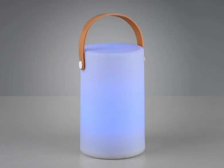 Wiederaufladbare LED Tischleuchte 2er SET Farbwechsel, Akku, USB Höhe 20cm
