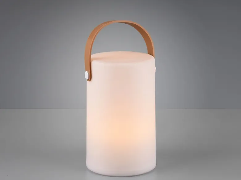 Wiederaufladbare LED Tischleuchte 2er SET Farbwechsel, Akku, USB Höhe 20cm