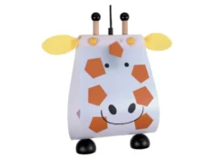 Witzige Kinderzimmerlampe tierisch leuchtende Pendelleuchte GIRAFFE