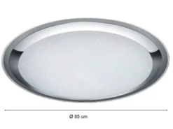 XXL LED Deckenleuchte MIKO Lichtfarbe & Dimmer per Fernbedienung, Ø 85cm